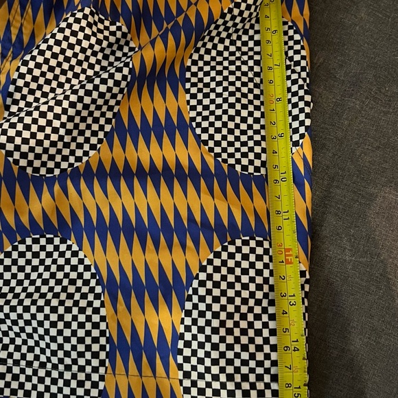 NEW OAS Chester Finesse Abstract Vibrant Patterned Swim Short Shorts Size M - Picture 14 of 15